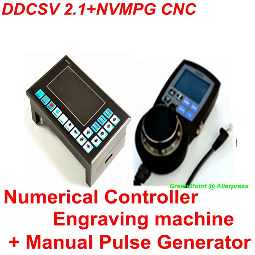 DDCSV 2.1 500KHz Numerical Controller Engraving Machine CNC 4 Axis NVMPG CNC 6 Axis MPG Mach3 Manual Pulse Generator
DDCSV 2.1 500KHz Numerical Controller Engraving Machine CNC 4 Axis NVMPG CNC 6 Axis MPG Mach3 Manual Pulse Generator