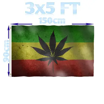BENFACTORY Store 3x5ft Rasta Marijuana Leaf Flag With Wider Reinforced Edge With Brass Grommets For Indoor and Outdoor
BENFACTORY Store 3x5ft Rasta Marijuana Leaf Flag With Wider Reinforced Edge With Brass Grommets For Indoor and Outdoor