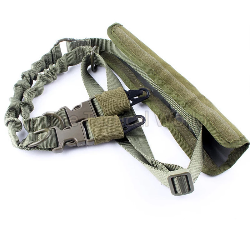 Tactical Military Airsoft Hunting Dual Two 2 Points Gun Sling Adjustable Shoulder Bungee Rifle Gun Sling System Strap Hook Gear
Tactical Military Airsoft Hunting Dual Two 2 Points Gun Sling Adjustable Shoulder Bungee Rifle Gun Sling System Strap Hook Gear