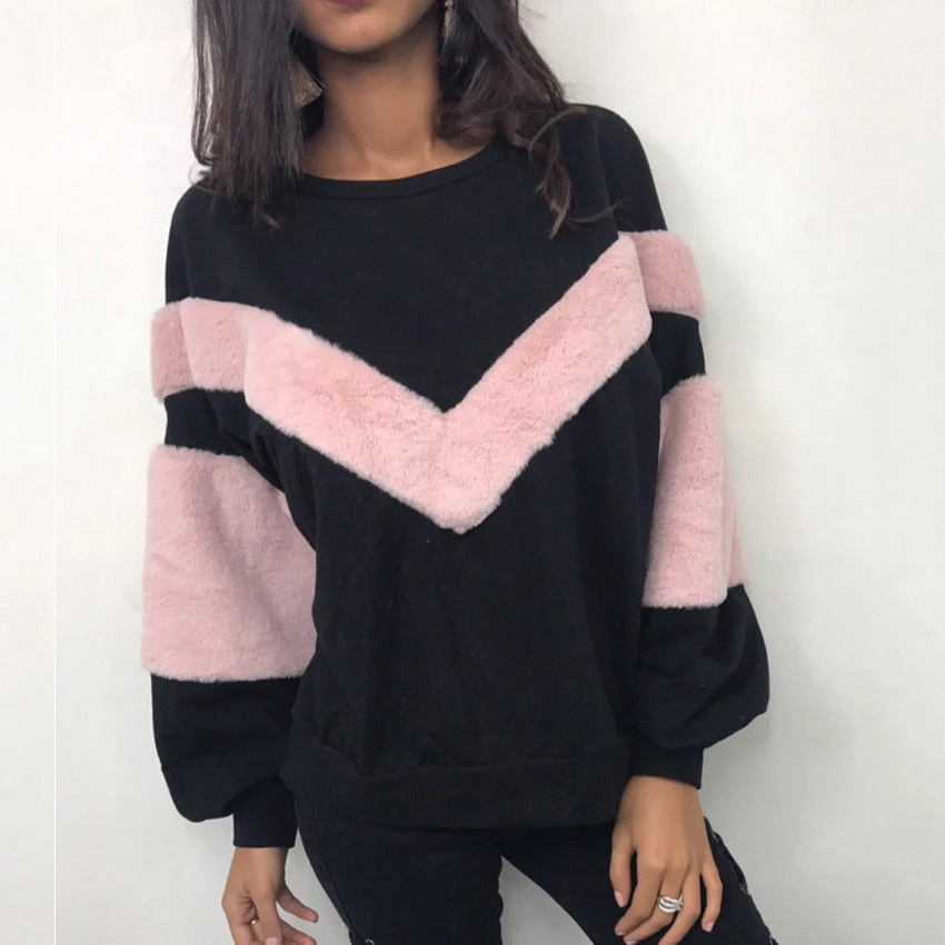 Fashion Womens Casual Plush Long Sleeve Sweatshirt elegant kpop Pullover Harajuku Hoodies Jumper All match Coat mujer streetwear
Fashion Womens Casual Plush Long Sleeve Sweatshirt elegant kpop Pullover Harajuku Hoodies Jumper All match Coat mujer streetwear