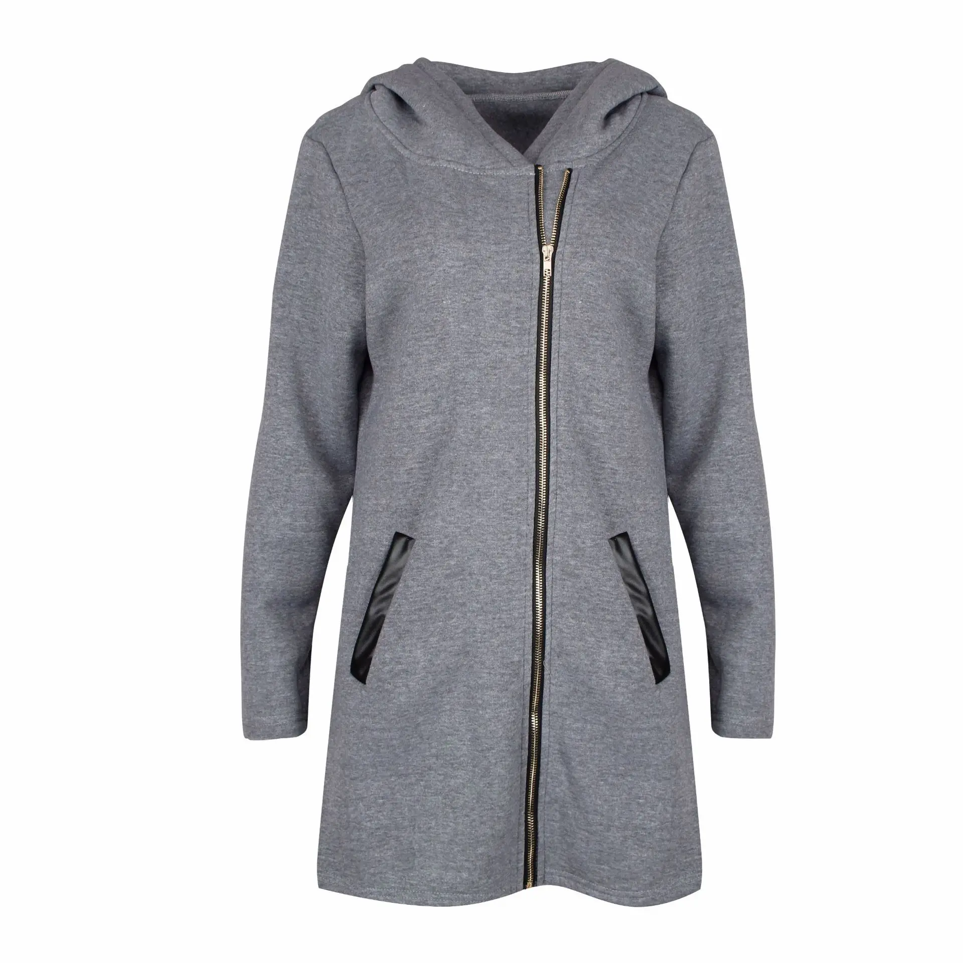Black/Gray/Red Wool Blends 2018 Women Winter Jacket Coat Hoodies Sweatshirts With Zipper Patchwork Hooded Outerwear Manteau
Black/Gray/Red Wool Blends 2018 Women Winter Jacket Coat Hoodies Sweatshirts With Zipper Patchwork Hooded Outerwear Manteau