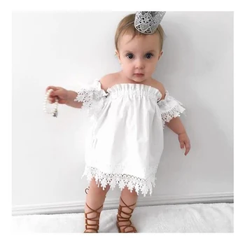 2017 Summer Lace Dress Toddler Baby Girls Off-Shoulder Solid White Princess Girl Party Dress Children Clothes
2017 Summer Lace Dress Toddler Baby Girls Off-Shoulder Solid White Princess Girl Party Dress Children Clothes