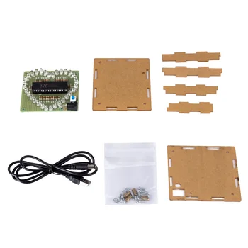 Surwish 32 Beads Heart-Shaped Water LED Lamp Electronic Kit With Shell Experiment Science Model Kits For Kids Adults - US Plug
Surwish 32 Beads Heart-Shaped Water LED Lamp Electronic Kit With Shell Experiment Science Model Kits For Kids Adults - US Plug