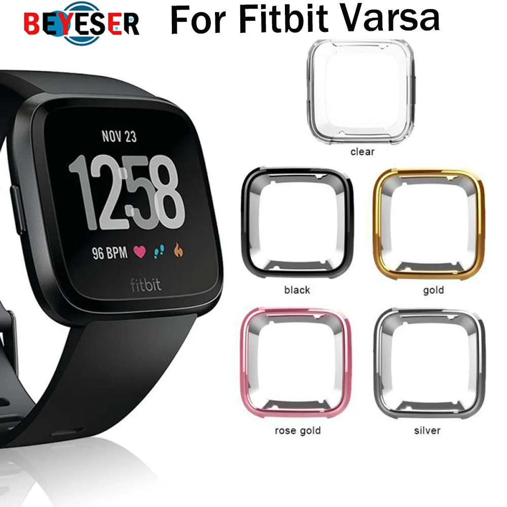 cover For fitbit versa band Case screen protector strap silicone case All-inclusive ultra-thin soft frame watch Accessories
cover For fitbit versa band Case screen protector strap silicone case All-inclusive ultra-thin soft frame watch Accessories