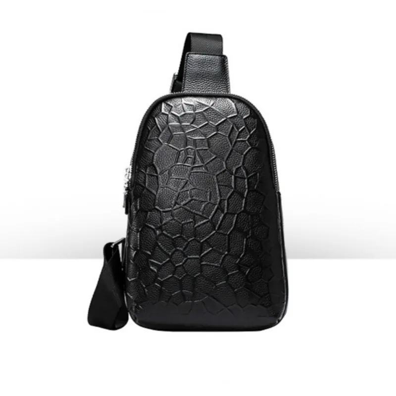 Top Luxury Brand Genuine Leather Chest Bags High Quality Men Cowhide Leather Black Handbag Simple Leisure Crossbody Shoulder Bag
Top Luxury Brand Genuine Leather Chest Bags High Quality Men Cowhide Leather Black Handbag Simple Leisure Crossbody Shoulder Bag