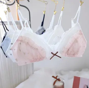 2019 New 100% Real Photo M L Lolita Sexy Cute Kawaii Star Printing Ruffle Wireless Seamless Bra Panties Set Bikini Lingerie 327
2019 New 100% Real Photo M L Lolita Sexy Cute Kawaii Star Printing Ruffle Wireless Seamless Bra Panties Set Bikini Lingerie 327