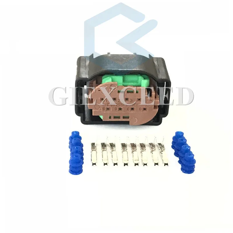 8 Pin 4F0 972 708/1-1418552-1/1-1534229-1 8P Reverse Sensor Rada For VW AUDI BENZ BMW Car Connector Female Plug
8 Pin 4F0 972 708/1-1418552-1/1-1534229-1 8P Reverse Sensor Rada For VW AUDI BENZ BMW Car Connector Female Plug