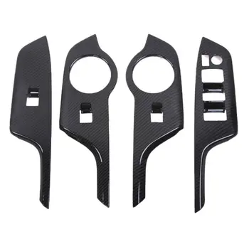 BBQ@FUKA Car Carbon Fiber Style Door Handle Window Button Lift Cover Trim Sticker fit for Toyota CHR C-HR 2016 2017 2018
BBQ@FUKA Car Carbon Fiber Style Door Handle Window Button Lift Cover Trim Sticker fit for Toyota CHR C-HR 2016 2017 2018