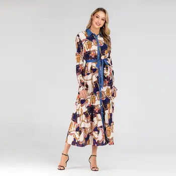 2019 new Fashion Middle Eastern Muslim Cardigan women casual Lapel Print Full Button Large Size muslim Dress plus size 5xl a1219
2019 new Fashion Middle Eastern Muslim Cardigan women casual Lapel Print Full Button Large Size muslim Dress plus size 5xl a1219