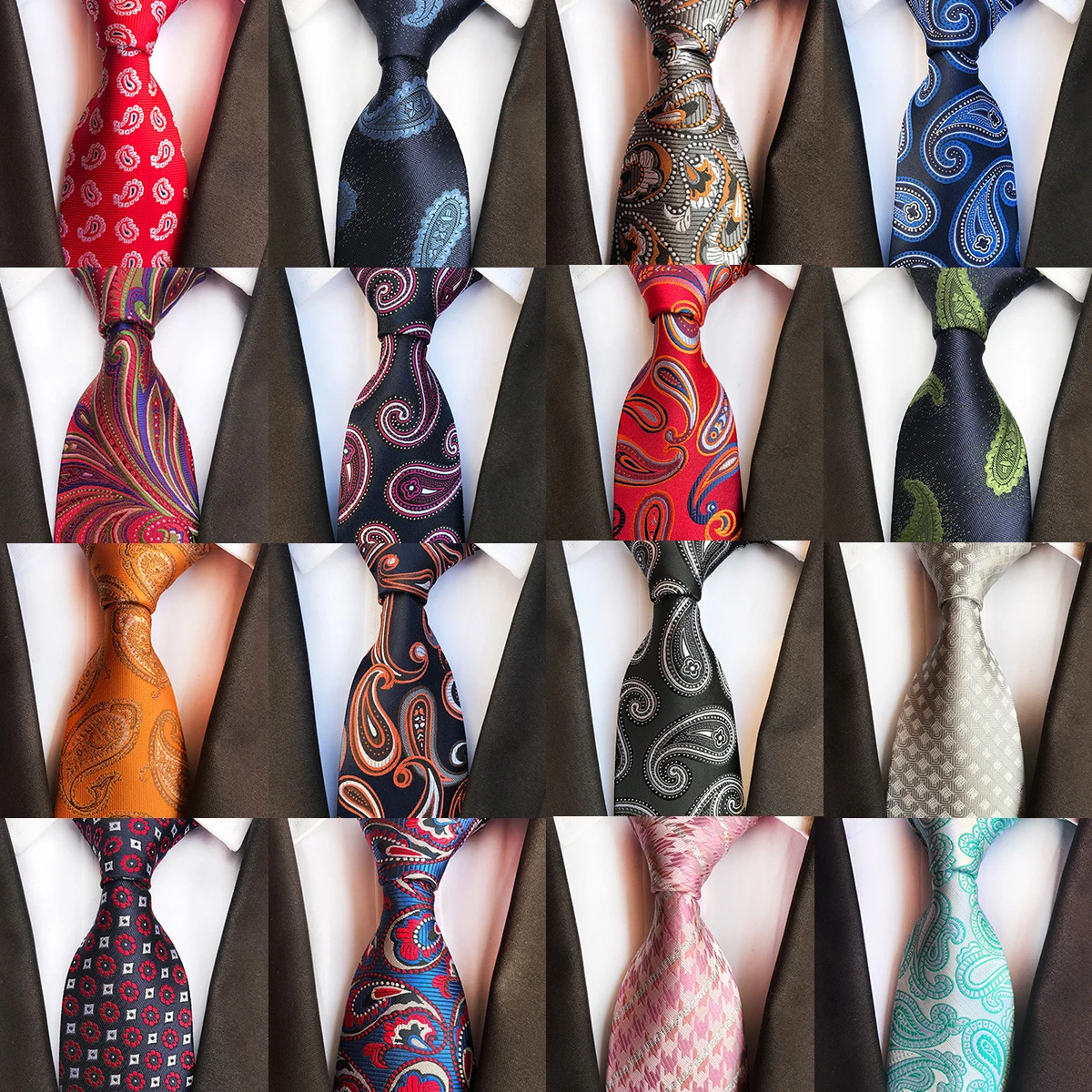 Men's Luxury Tie Fashion Paisley 8cm Jacquard Plaid Necktie Red Orange Yellow Silk Ties For Men Dress Business Wedding Neck Tie
Men's Luxury Tie Fashion Paisley 8cm Jacquard Plaid Necktie Red Orange Yellow Silk Ties For Men Dress Business Wedding Neck Tie
