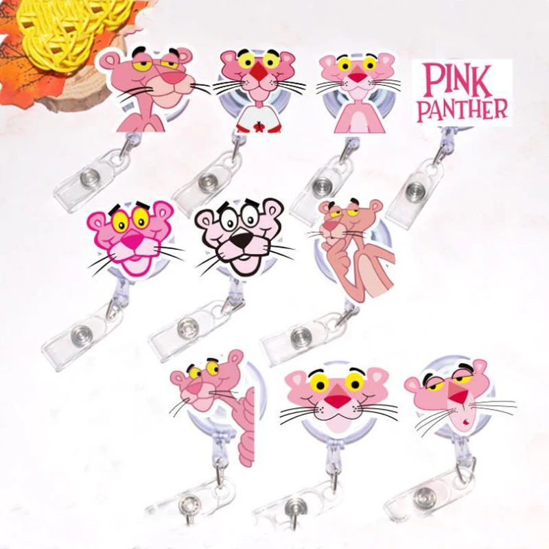 1 Pcs Cartoon Mini Animal Pink Panther Retractable Badge Reel Pull Key Name Card ID Badge Holder Buckle Card Holder Stationery
1 Pcs Cartoon Mini Animal Pink Panther Retractable Badge Reel Pull Key Name Card ID Badge Holder Buckle Card Holder Stationery