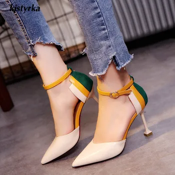 shoes woman summer pointed toe black white Pumps fashion elegant office dress stiletto high heels mixed colors sapato feminino
shoes woman summer pointed toe black white Pumps fashion elegant office dress stiletto high heels mixed colors sapato feminino
