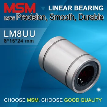 MSM Linear Bearings 20pcs LM8UU Shaft Ball Bushings 8mm Linear Motion Slide Bearing CNC Parts Automation Parts 3D Printer Parts
MSM Linear Bearings 20pcs LM8UU Shaft Ball Bushings 8mm Linear Motion Slide Bearing CNC Parts Automation Parts 3D Printer Parts