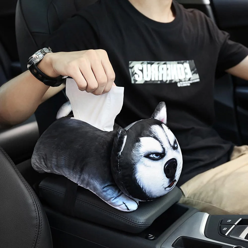 Car Tissue Box 3D Cute Cartoon Pet Modeling Sun Visor Paper Napkin Holder Container Auto Seat Back Armrest Storage Box 29
Car Tissue Box 3D Cute Cartoon Pet Modeling Sun Visor Paper Napkin Holder Container Auto Seat Back Armrest Storage Box 29