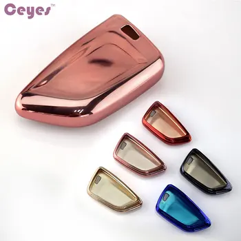 Ceyes Car-Styling Key Cover Protection Case For BMW 3 4 Buttons Smart Key Series X1 X5 X6 Car Cover Soft TPU Blade Accessorise
Ceyes Car-Styling Key Cover Protection Case For BMW 3 4 Buttons Smart Key Series X1 X5 X6 Car Cover Soft TPU Blade Accessorise