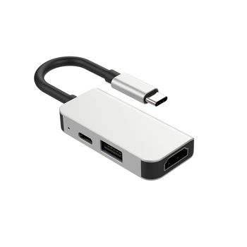 3 in 1 USB C HUB USB-C to 3.0 HUB Quick Charging Data Transfer USB C Multiport Adapter for MacBook Pro Type C USB HUB
3 in 1 USB C HUB USB-C to 3.0 HUB Quick Charging Data Transfer USB C Multiport Adapter for MacBook Pro Type C USB HUB
