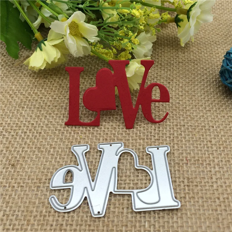 Love Metal Cutting Dies Stencils for DIY Scrapbooking Stamp/photo album Decorative Embossing DIY Paper Cards
Love Metal Cutting Dies Stencils for DIY Scrapbooking Stamp/photo album Decorative Embossing DIY Paper Cards