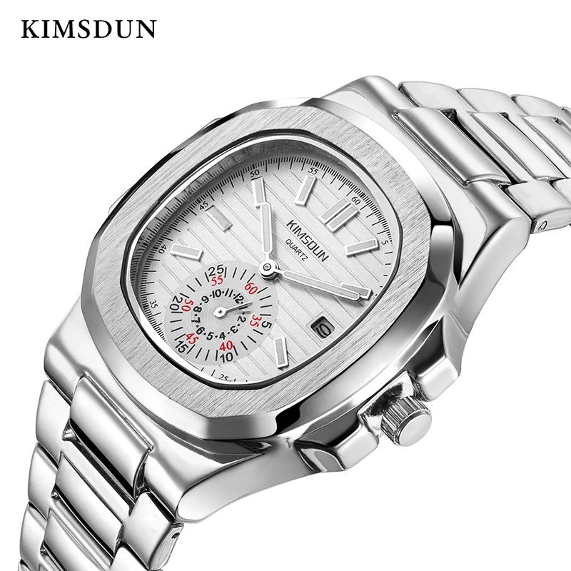 New KIMSDUN Men quartz Top Luxury Brand Analog Military Male Watch Men fashion Army Steel Watches Waterproof Relogio Masculin
New KIMSDUN Men quartz Top Luxury Brand Analog Military Male Watch Men fashion Army Steel Watches Waterproof Relogio Masculin