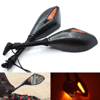 Motorcycle Rearview Mirrors Black With LED Turn Signal Integrated Mirrors For Suzuki GSXR750 GSXR600 GSXR1000 TL1000S K2 Black
Motorcycle Rearview Mirrors Black With LED Turn Signal Integrated Mirrors For Suzuki GSXR750 GSXR600 GSXR1000 TL1000S K2 Black