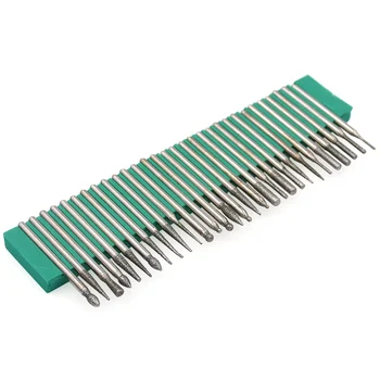 30pcs 3.0mm Shank Diamond Wood Stone Engraving Grinding Abrasive Wheel Burs Bits Drill For Dremel Accessories Rotary Tool
30pcs 3.0mm Shank Diamond Wood Stone Engraving Grinding Abrasive Wheel Burs Bits Drill For Dremel Accessories Rotary Tool