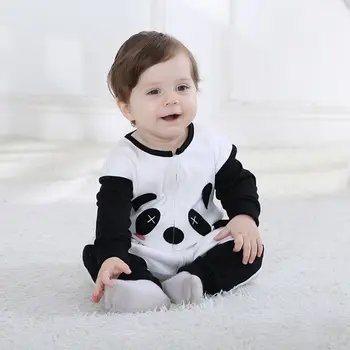 Black White Panda Character Newborn Baby Romper Fleece Cotton Newborn Baby 1 Year Old Toddlers Overalls Baby Clothes RL4-2
Black White Panda Character Newborn Baby Romper Fleece Cotton Newborn Baby 1 Year Old Toddlers Overalls Baby Clothes RL4-2