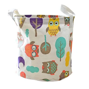 COAH Colorful Cute Cartoon Laundry Sundries Storage Barrels Cotton Waterproof PE Coating Desktop Sundries Storage Basket
COAH Colorful Cute Cartoon Laundry Sundries Storage Barrels Cotton Waterproof PE Coating Desktop Sundries Storage Basket