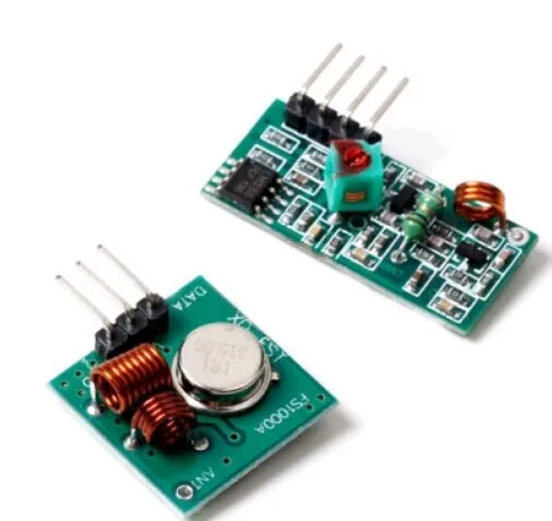 433Mhz RF Transmitter And Receiver Module Link Kit For ARM/MCU DIY 315MHZ/433MHZ Wireless For Arduino DIY IoT RC Toy Remote Car
433Mhz RF Transmitter And Receiver Module Link Kit For ARM/MCU DIY 315MHZ/433MHZ Wireless For Arduino DIY IoT RC Toy Remote Car