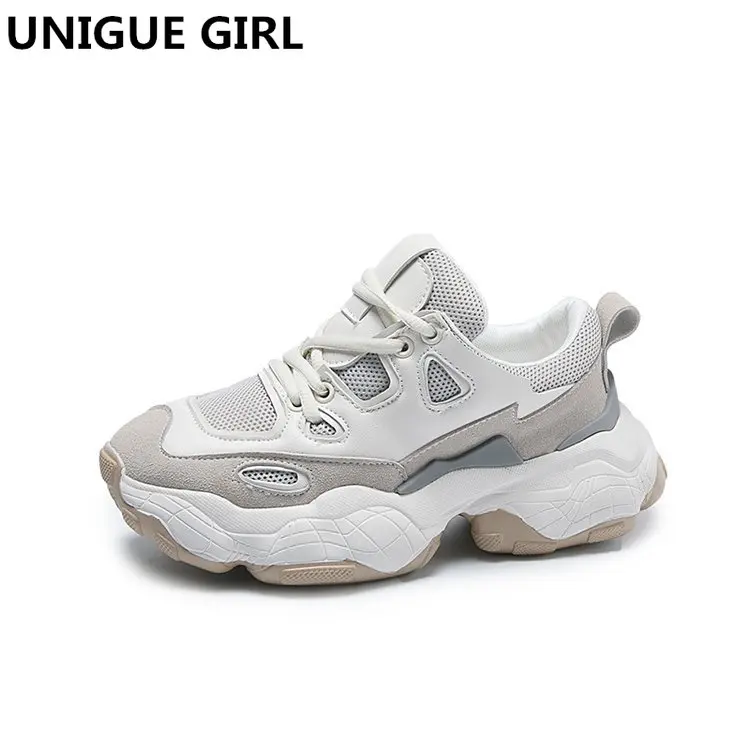 High-Quality Women Sneakers Sport Shoes Walking Shoes 2019 Spring Models Mesh Red Pink Sports Shoes Increased Thick Bottom
High-Quality Women Sneakers Sport Shoes Walking Shoes 2019 Spring Models Mesh Red Pink Sports Shoes Increased Thick Bottom