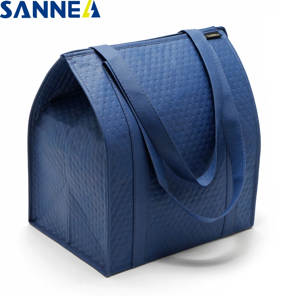 SANNE 2019 Non-woven fabric material Simple and Stylish Thermal Insulated Lunch Bag for Supermarket shopping portable lunch bag
SANNE 2019 Non-woven fabric material Simple and Stylish Thermal Insulated Lunch Bag for Supermarket shopping portable lunch bag