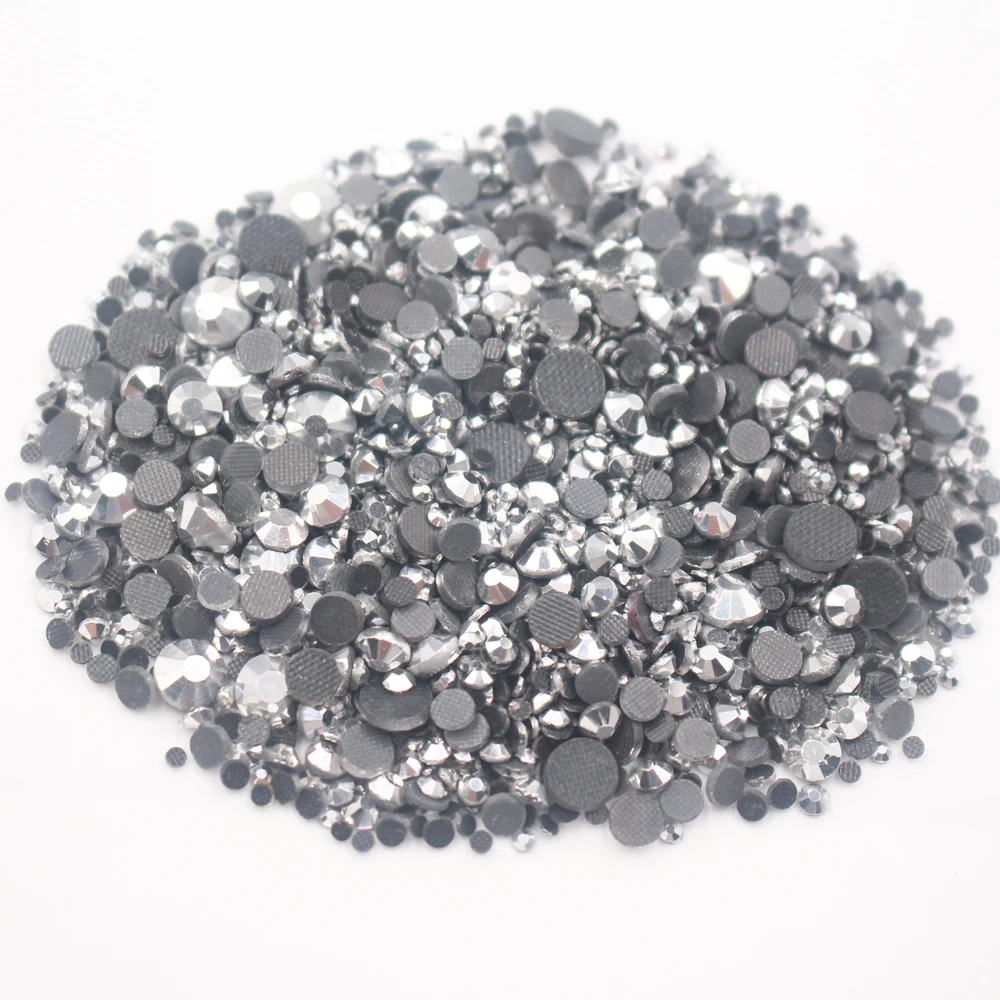 1000pcs/lot Ss6-Ss30 Mix Size Mine Silver Glass Stones And Crystals Rhinestones Crafts Glue on Hot-Fix Rhinestones For Clothes
1000pcs/lot Ss6-Ss30 Mix Size Mine Silver Glass Stones And Crystals Rhinestones Crafts Glue on Hot-Fix Rhinestones For Clothes