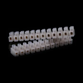 2 Pcs 10A Dual Row Connector 12 Position Wire Barrier Terminal Strip Block Wiring Accessories Connectors Terminals 
2 Pcs 10A Dual Row Connector 12 Position Wire Barrier Terminal Strip Block Wiring Accessories Connectors Terminals