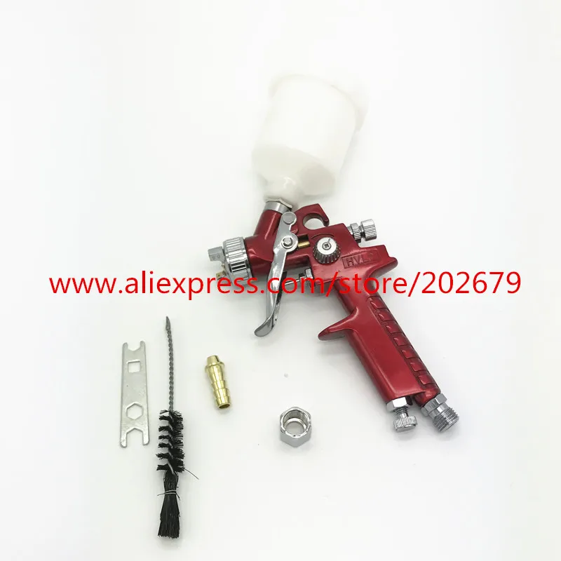 Hot Sale 0.8MM Nozzle H-2000 Professional HVLP Spray Gun Mini Air Paint Spray Guns Airbrush For Painting Car Aerograph
Hot Sale 0.8MM Nozzle H-2000 Professional HVLP Spray Gun Mini Air Paint Spray Guns Airbrush For Painting Car Aerograph