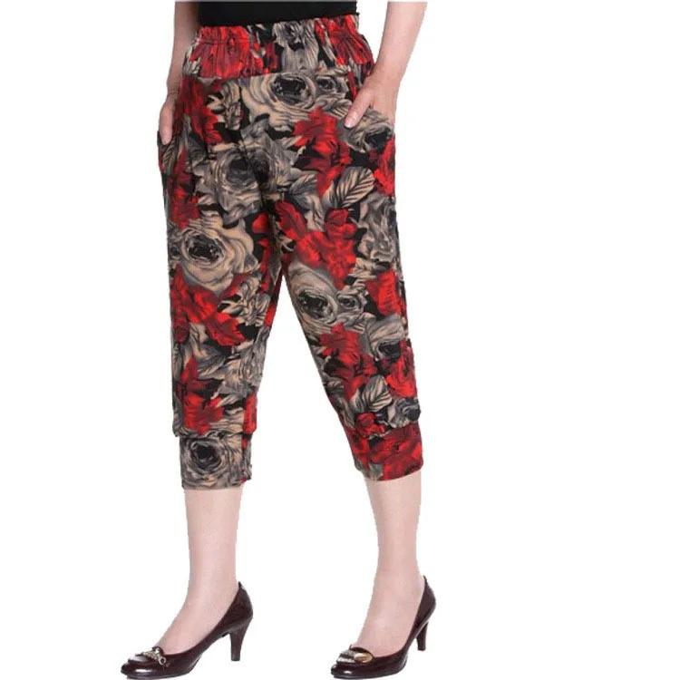 New 2018 Summer Style Women Floral Printed harem pants women's casual 7 minutes pants ladies loose Pants & Capris G001111
New 2018 Summer Style Women Floral Printed harem pants women's casual 7 minutes pants ladies loose Pants & Capris G001111