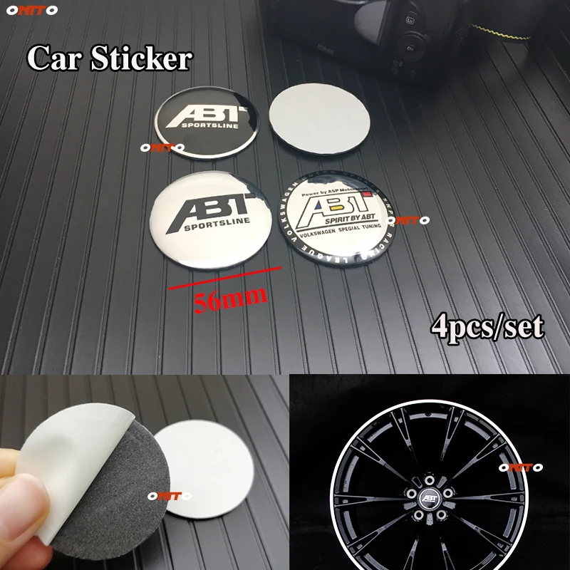 Aluminum 4PCS/SET 56mm 5.6cm 2.2INCH ABT logo Wheel Rim Sticker Badge Covers Car Decoration for Passat B6 B7 CC Golf Jetta MK5
Aluminum 4PCS/SET 56mm 5.6cm 2.2INCH ABT logo Wheel Rim Sticker Badge Covers Car Decoration for Passat B6 B7 CC Golf Jetta MK5