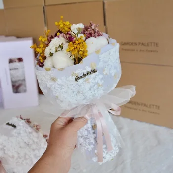 Small dried flower bud cake skirt immortal bouquet gift box birthday festival gift Free Shipping
Small dried flower bud cake skirt immortal bouquet gift box birthday festival gift Free Shipping