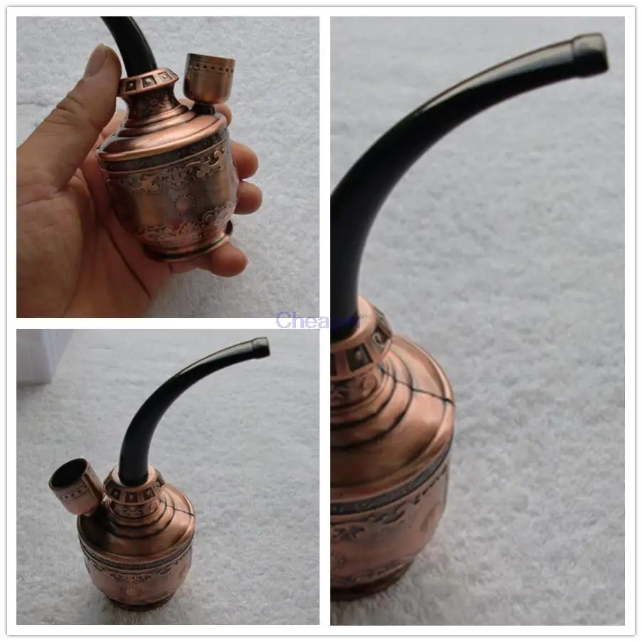 High Quality 1pc Bronze Water Smoking Pipe Shisha Hookah Cigarette Holder Pipe JD-128 CANDYKEE
High Quality 1pc Bronze Water Smoking Pipe Shisha Hookah Cigarette Holder Pipe JD-128 CANDYKEE