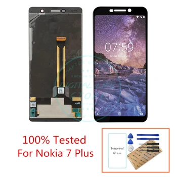 Tested for Nokia 7 Plus LCD Display Touch Screen 6.0" Digitizer Assembly for Nokia 7Plus TA-1046 1055 1062 LCD Replacement Parts
Tested for Nokia 7 Plus LCD Display Touch Screen 6.0" Digitizer Assembly for Nokia 7Plus TA-1046 1055 1062 LCD Replacement Parts