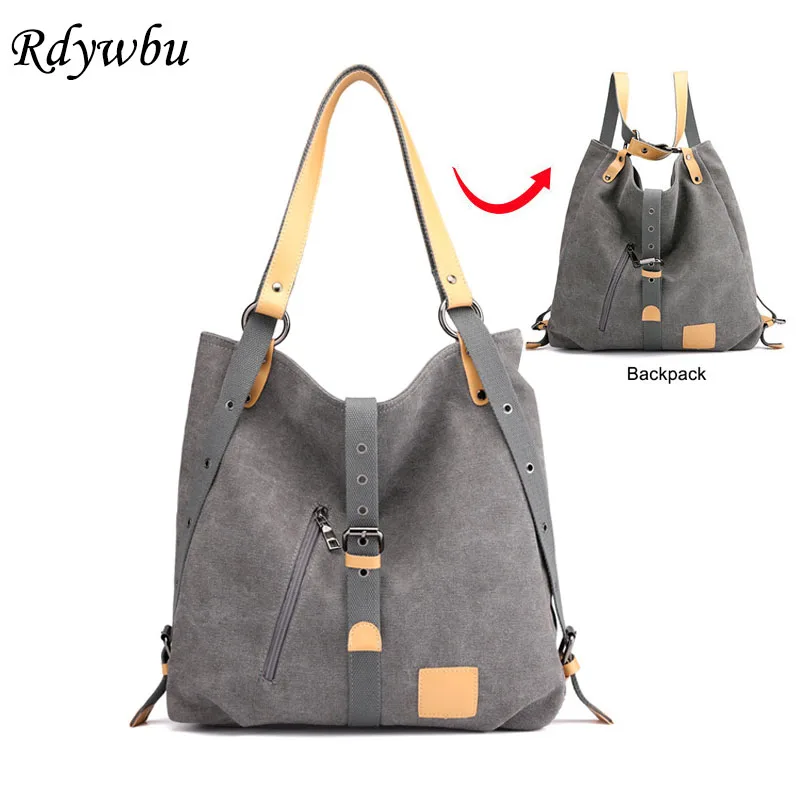 Rdywbu High Quality Multifunctional Canvas Tote Handbag Women New Casual Big Capacity Shoulder Bag Girl Messenger Bag Bolsa B661
Rdywbu High Quality Multifunctional Canvas Tote Handbag Women New Casual Big Capacity Shoulder Bag Girl Messenger Bag Bolsa B661