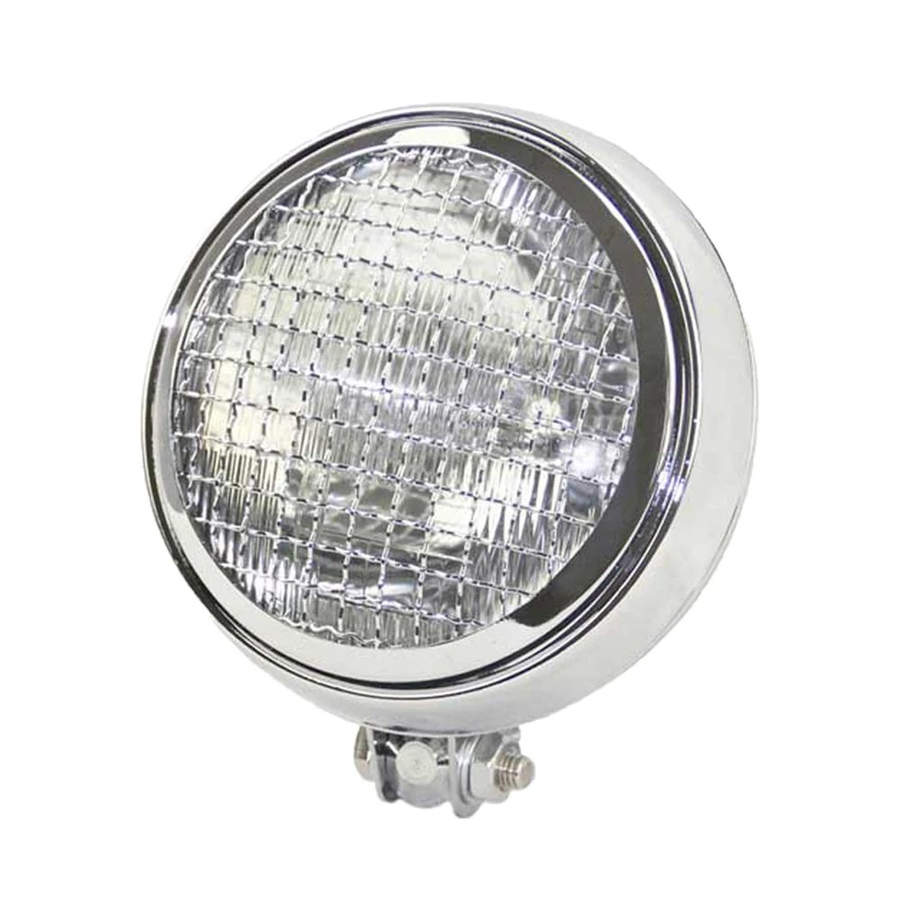 6 Inch Chrome Retro Motorcycle Headlight for Harley Chopper Bobber Motorcycle Retro Front Headlight 6 Inch Chrome Retro Motorcycle Headlight for Harley Chopper Bobber Motorcycle Retro Front Headlight