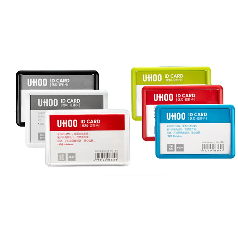#6639 PP Business Badge Holder ID Card Holder With Pin Clip Name Tag Landyards Exhibition Cards School And Office Supplies
#6639 PP Business Badge Holder ID Card Holder With Pin Clip Name Tag Landyards Exhibition Cards School And Office Supplies