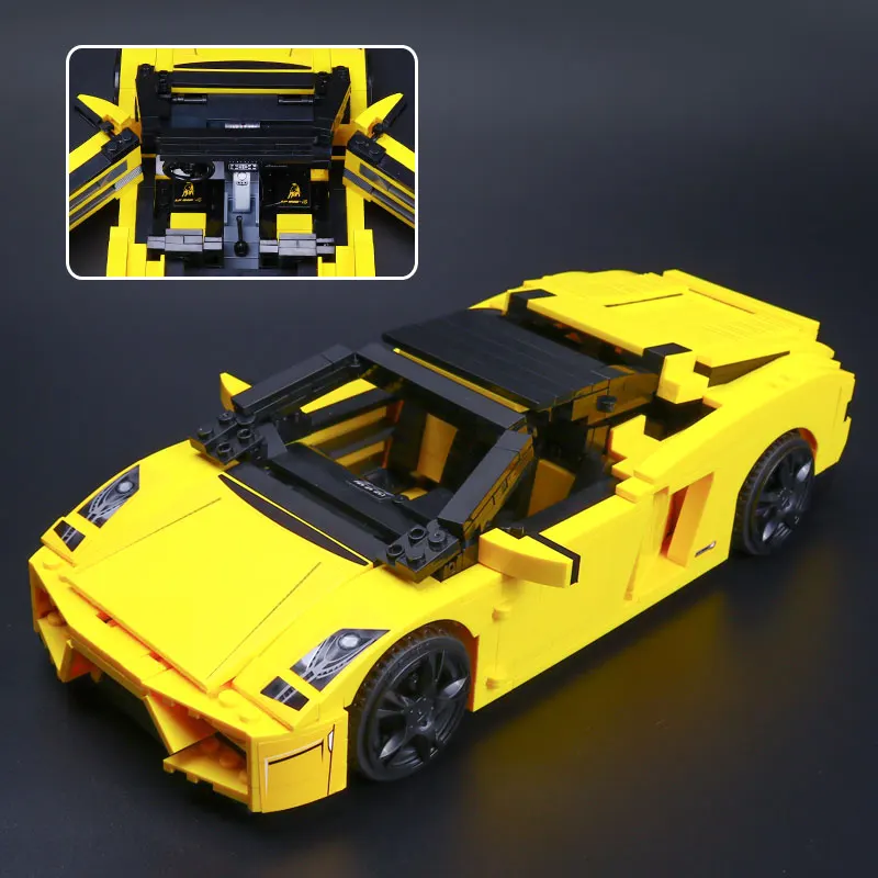 Yile 011 Technic Series New Toys For Kids Compatible with Legoing 8169 Gallardo Race Car Set Building Blocks Bricks Car Models
Yile 011 Technic Series New Toys For Kids Compatible with Legoing 8169 Gallardo Race Car Set Building Blocks Bricks Car Models