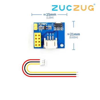 ESP8266 ESP-01 ESP-01S RGB LED Controller Adapter Module for Arduino IDE WS2812 Light Ring Smart Electronic Christmas DIY DC 5V
ESP8266 ESP-01 ESP-01S RGB LED Controller Adapter Module for Arduino IDE WS2812 Light Ring Smart Electronic Christmas DIY DC 5V