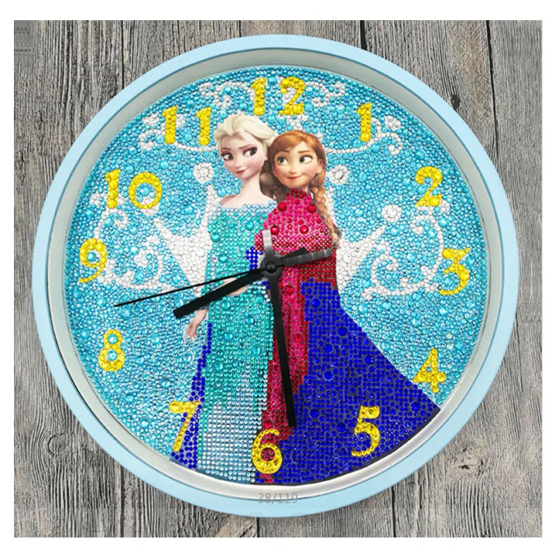 DIY Diamond embroidery diamond Clock painting Cartoon Patterns Children's Gifts Home Decor Z01
DIY Diamond embroidery diamond Clock painting Cartoon Patterns Children's Gifts Home Decor Z01