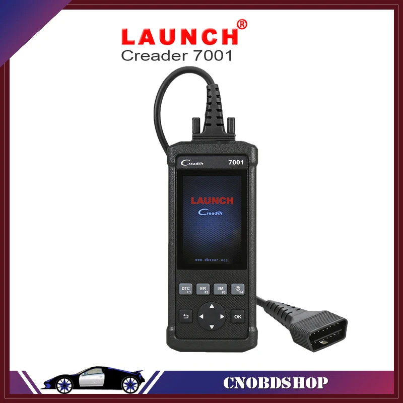 Launch DIY Code Reader CReader 7001 OBD2 Scanner/Scan Tool with Oil Resets Service, EPB/SAS/BMS/DPF/ABS Bleeding optional
Launch DIY Code Reader CReader 7001 OBD2 Scanner/Scan Tool with Oil Resets Service, EPB/SAS/BMS/DPF/ABS Bleeding optional