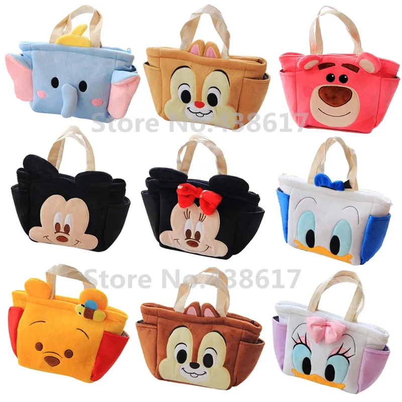 Tsum Tsum Plush Lunch Bag Box for Mickey Minnie Donald Chip Dale Dumbo Snow White Princess Stitch Children Handbag Tote Bags
Tsum Tsum Plush Lunch Bag Box for Mickey Minnie Donald Chip Dale Dumbo Snow White Princess Stitch Children Handbag Tote Bags