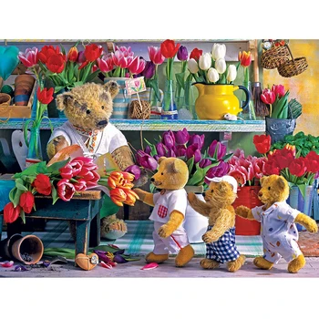 Bear doll flower shop Diamond Embroidery, Diamond Painting Cross Stitch Picture Of Rhinestones Full Square Diamond Mosaic RS183
Bear doll flower shop Diamond Embroidery, Diamond Painting Cross Stitch Picture Of Rhinestones Full Square Diamond Mosaic RS183