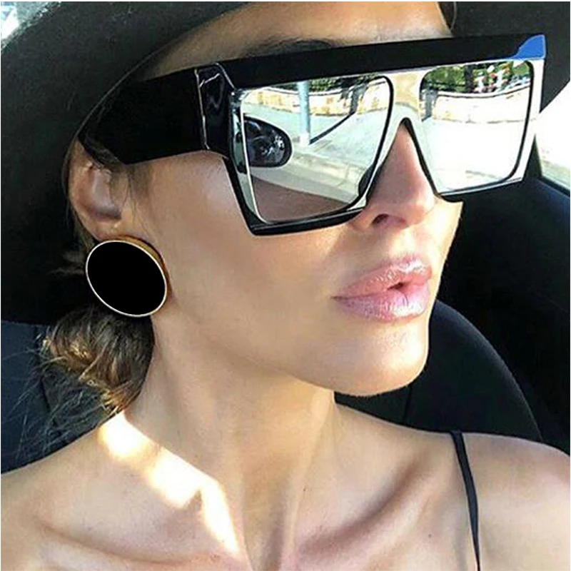 ROYAL GIRL Vintage Square Sunglasses Women Oversize Black Red Eyewear Female Gradient Mirror Lens Sun Glasses Men UV400 SS879
ROYAL GIRL Vintage Square Sunglasses Women Oversize Black Red Eyewear Female Gradient Mirror Lens Sun Glasses Men UV400 SS879