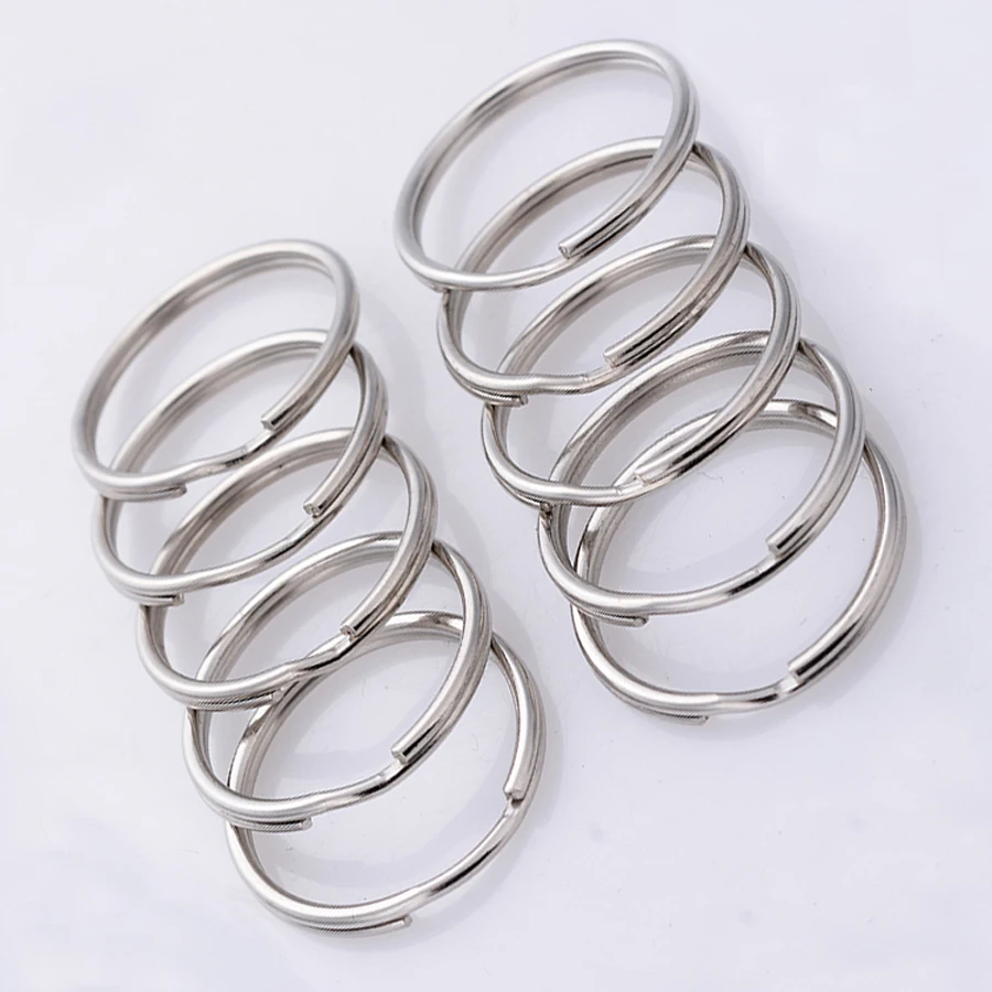 10PCS 25mm Alloy Split Keyring Charm Metal Key Ring Chain Holder Bag Keyfobs Keychain Creative Jewelry Gadgets llavero J012
10PCS 25mm Alloy Split Keyring Charm Metal Key Ring Chain Holder Bag Keyfobs Keychain Creative Jewelry Gadgets llavero J012