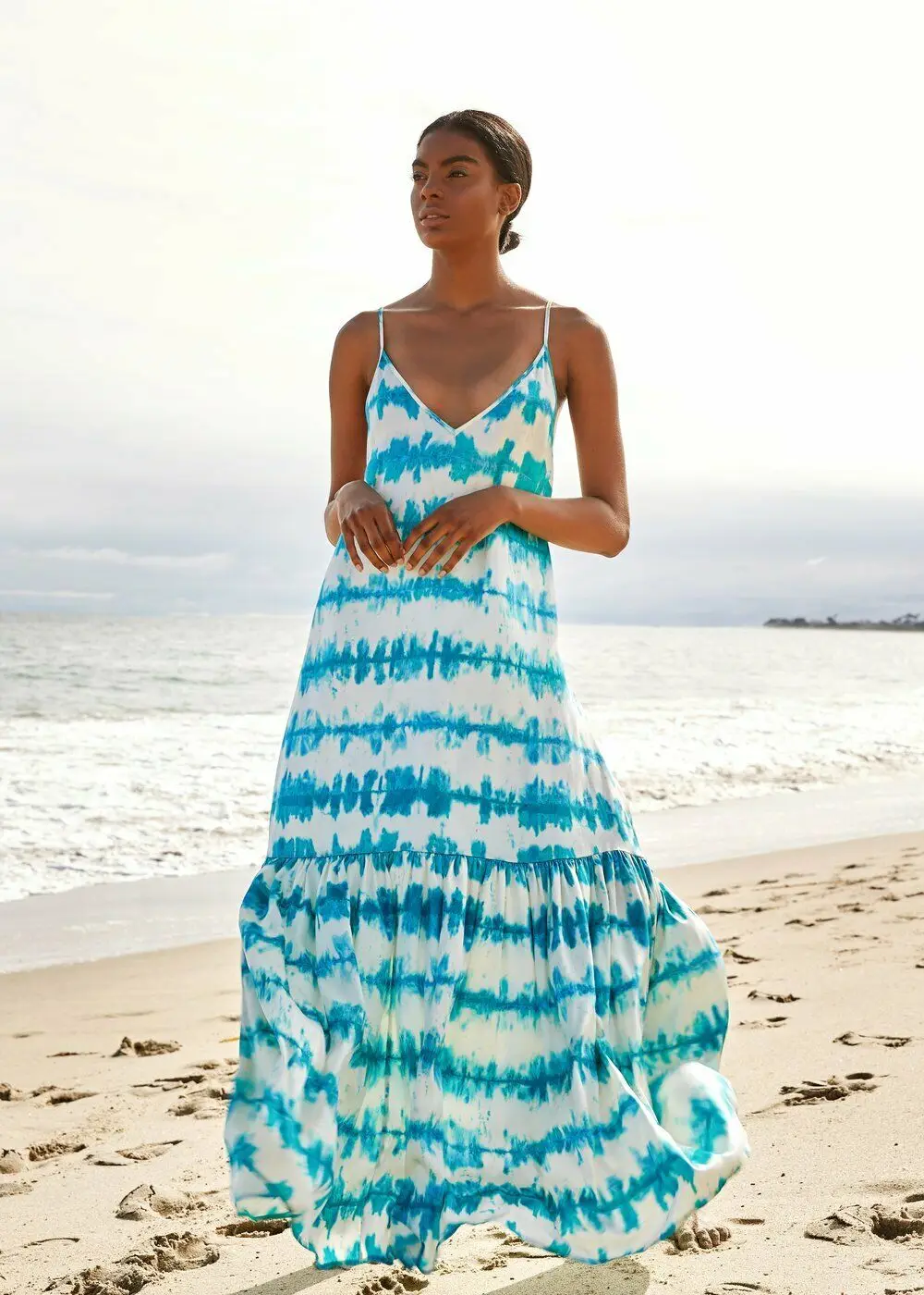 Women Summer Holiday Casual Loose Slip Sleeveless Off Shoulder Dye Stripe Maxi Dress Boho Beach Floral Sundress
Women Summer Holiday Casual Loose Slip Sleeveless Off Shoulder Dye Stripe Maxi Dress Boho Beach Floral Sundress