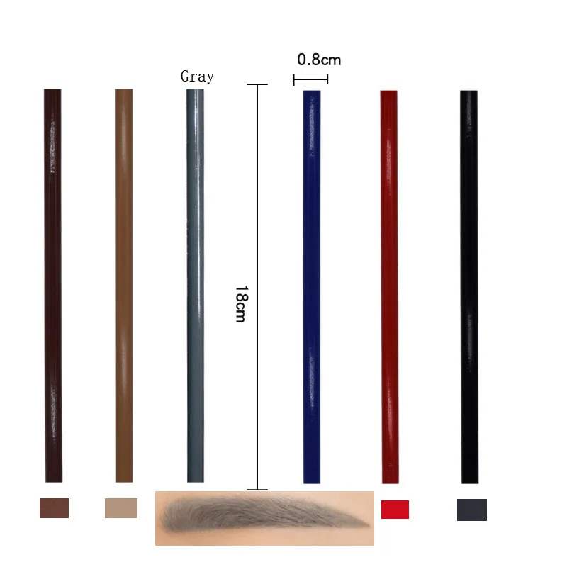 1PC Waterproof Eyebrow Lip Pencil Free Cutting Natural Long Lasting Paint Black Brown Coffee Microblading Permanent Eyebrow
1PC Waterproof Eyebrow Lip Pencil Free Cutting Natural Long Lasting Paint Black Brown Coffee Microblading Permanent Eyebrow